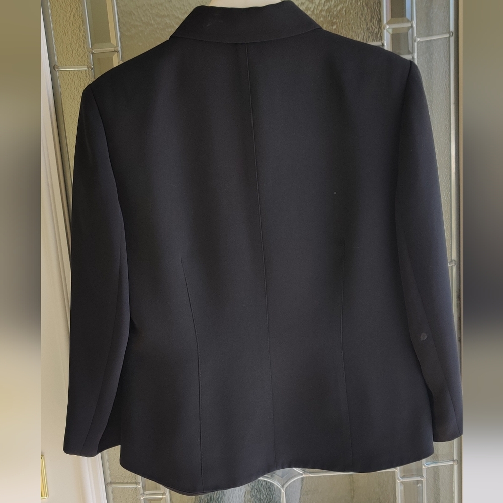 Charter Club Women's Black Jacket Size 6 - Picture 3 of 9